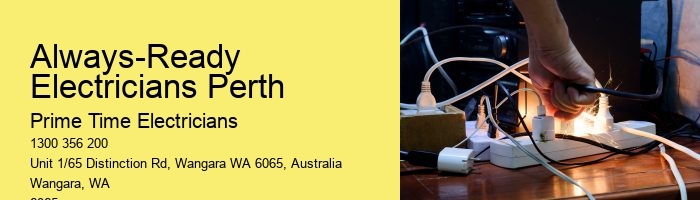 Always-Ready Electricians Perth