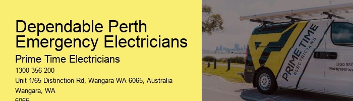 Fast Response Electricians Perth