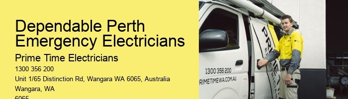 Dependable Perth Electrician for Electrical Crises