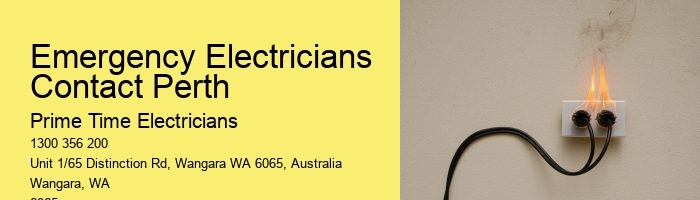Perth’s Emergency Electrician – Here to Help