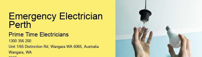 Emergency Electrician Perth