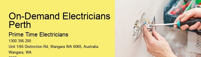 On-Demand Electricians Perth