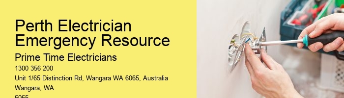 Perth’s Top Emergency Electrician Team