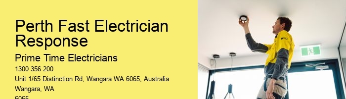 Perth Fast Electrician Response