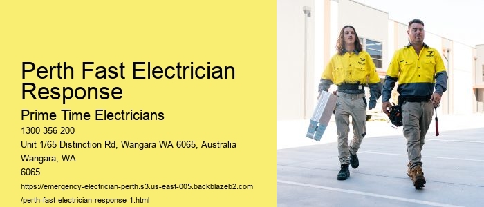 24/7 Electrician for Perth's Emergencies