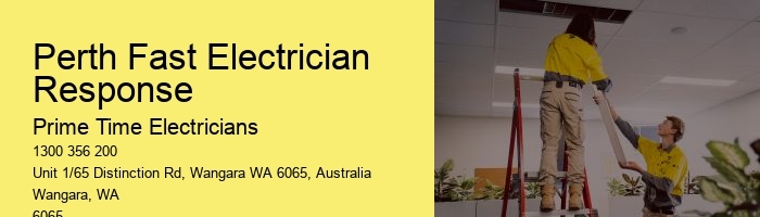 Electrical Emergency Perth? We Respond Fast
