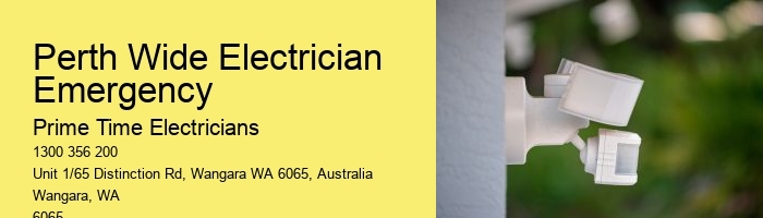 Perth’s 24-Hour Emergency Electrician Service