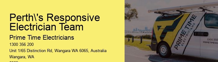 Perth's Rapid Electrician Emergency Response