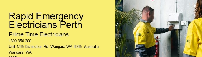 Rapid Emergency Electricians Perth