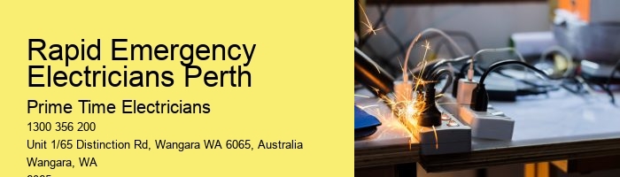 Perth's Immediate Electrician Assistance