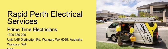 Dependable Perth Electrician for Emergencies