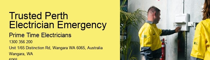 Rapid Perth Electrician for Emergencies